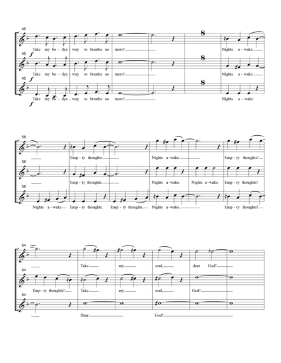 Live! - Voice Parts Bundle of 15. SSA scores gallery preview page 5
