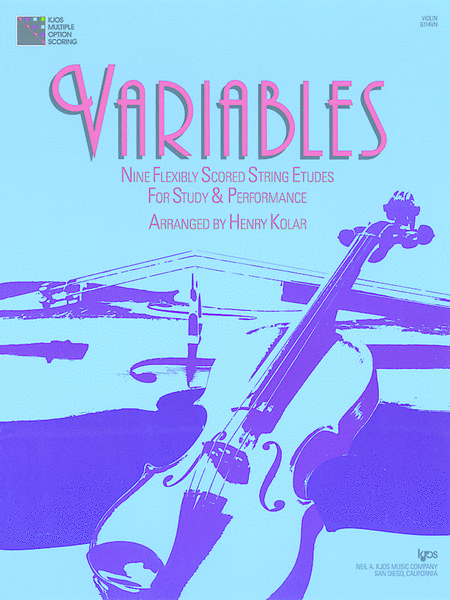 Variables (1st and 2nd) - Violin