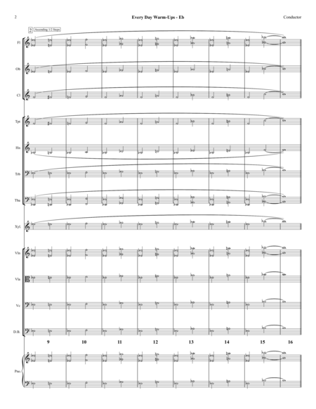 Eb - Every Day Warm-Ups for Full Orchestra image number null