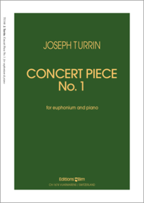 Book cover for Concert Piece N° 1