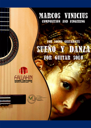 Book cover for SUEÑO Y DANZA - MARCOS VINICIUS - FOR GUITAR SOLO