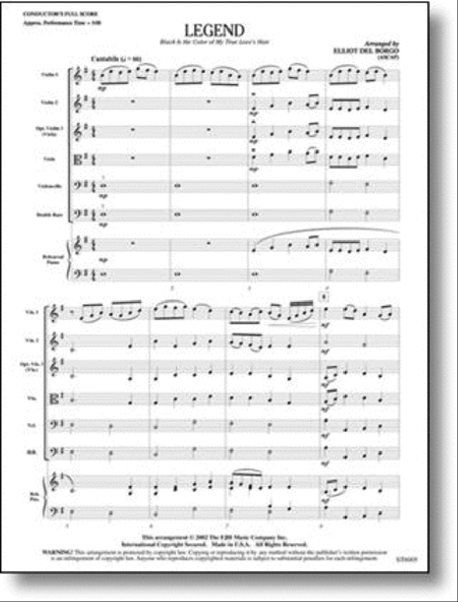 Legend String Orchestra scores gallery preview page 1