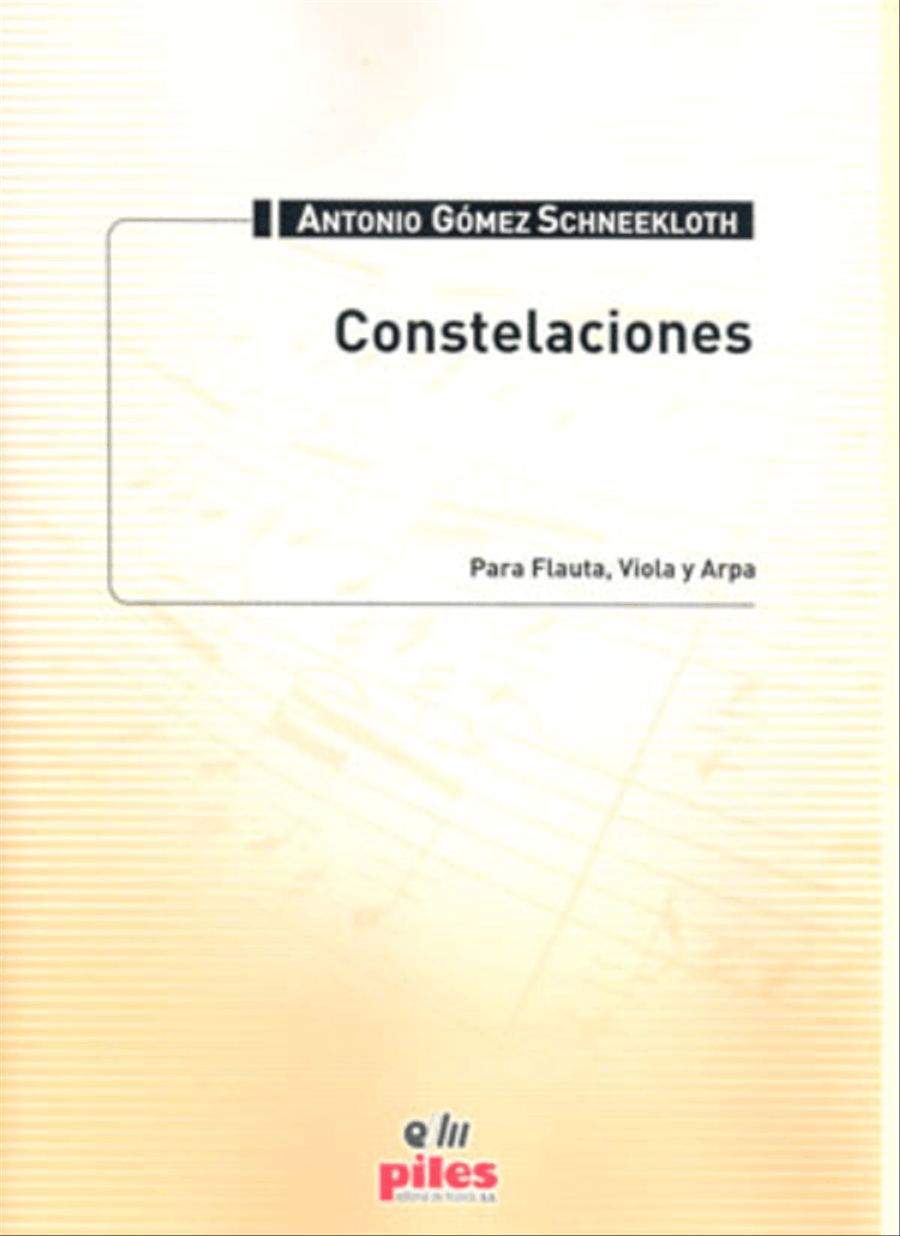 Constelaciones Constelaciones Flute scores gallery preview page 1