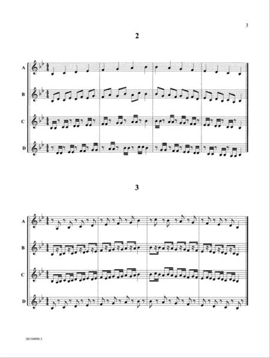 Technicises For Band Mallet Percussion Percussion scores gallery preview page 3