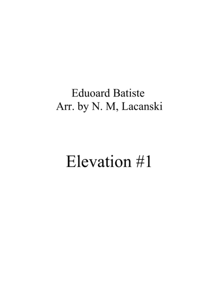 Elevation #1 image number null