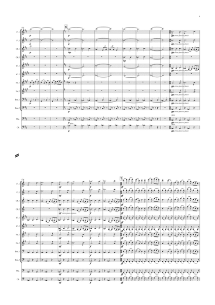 Holst: St. Paul's Suite Op.29 No.2 Mvt. I Jig - wind dectet & bass image number null