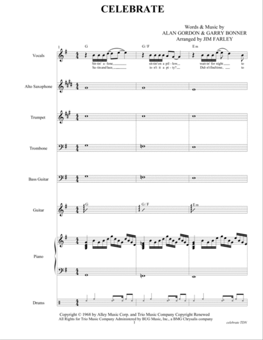 Celebrate Small Ensemble scores gallery preview page 3