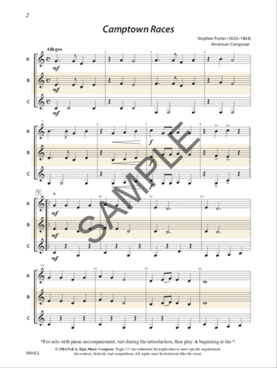 Tradition of on sale excellence clarinet