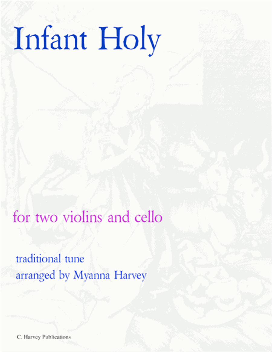Infant Holy for String Trio String Trio scores gallery preview page 1