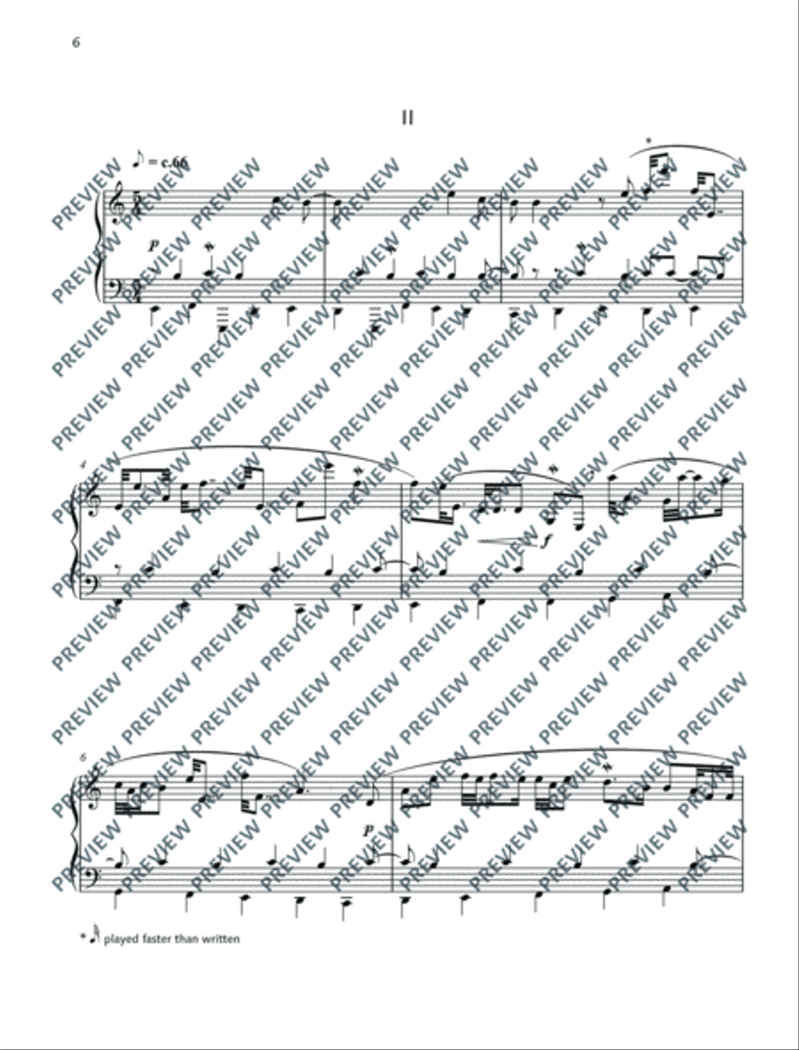 Five Keyboard Pieces Piano Solo scores gallery preview page 11