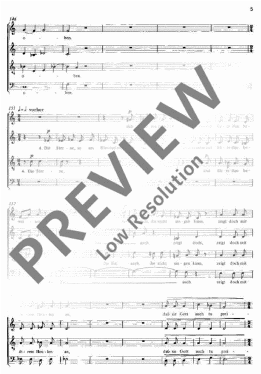 Trost der Nacht 4-Part scores gallery preview page 6