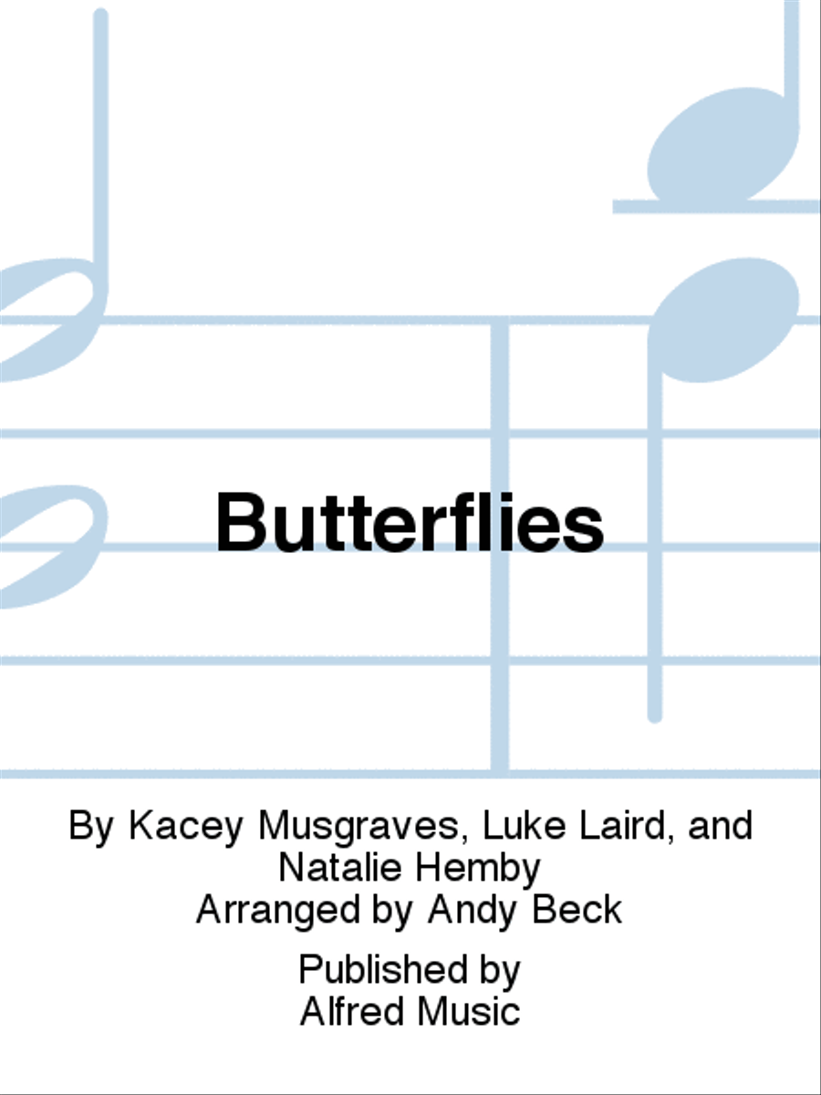 Butterflies Choir scores gallery preview page 1