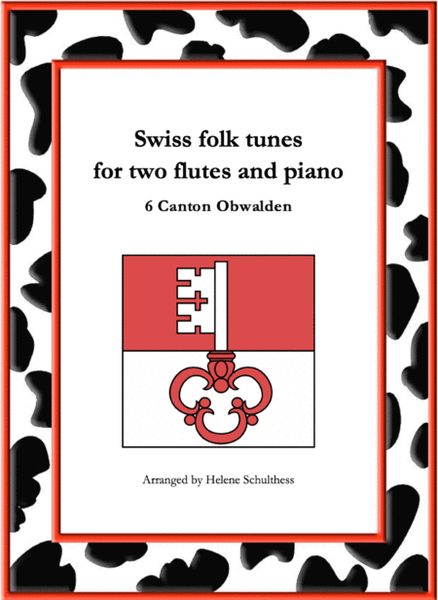 6 Swiss folk tune for two flutes and piano - Walzer - Canton Obwalden image number null