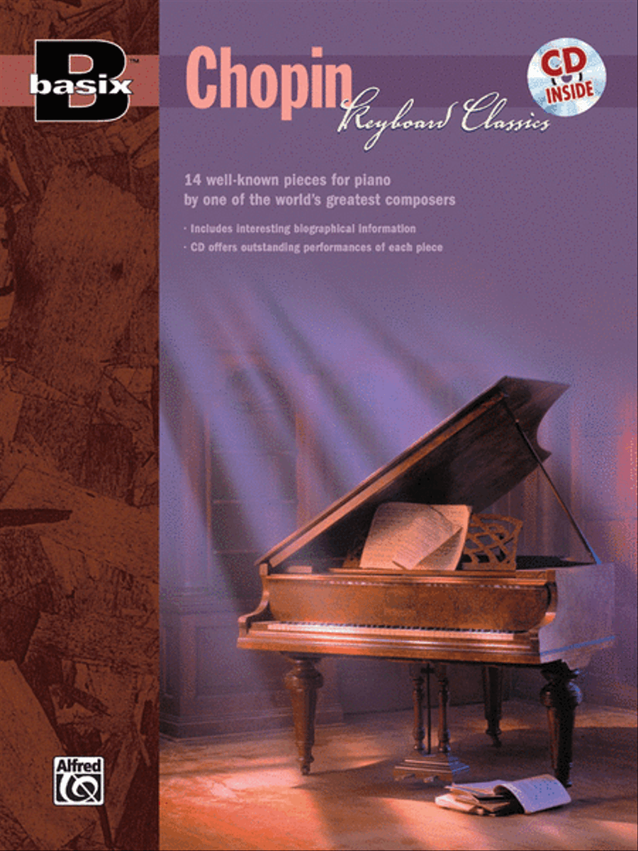 Basix Keyboard Classics Chopin Piano Method scores gallery preview page 1