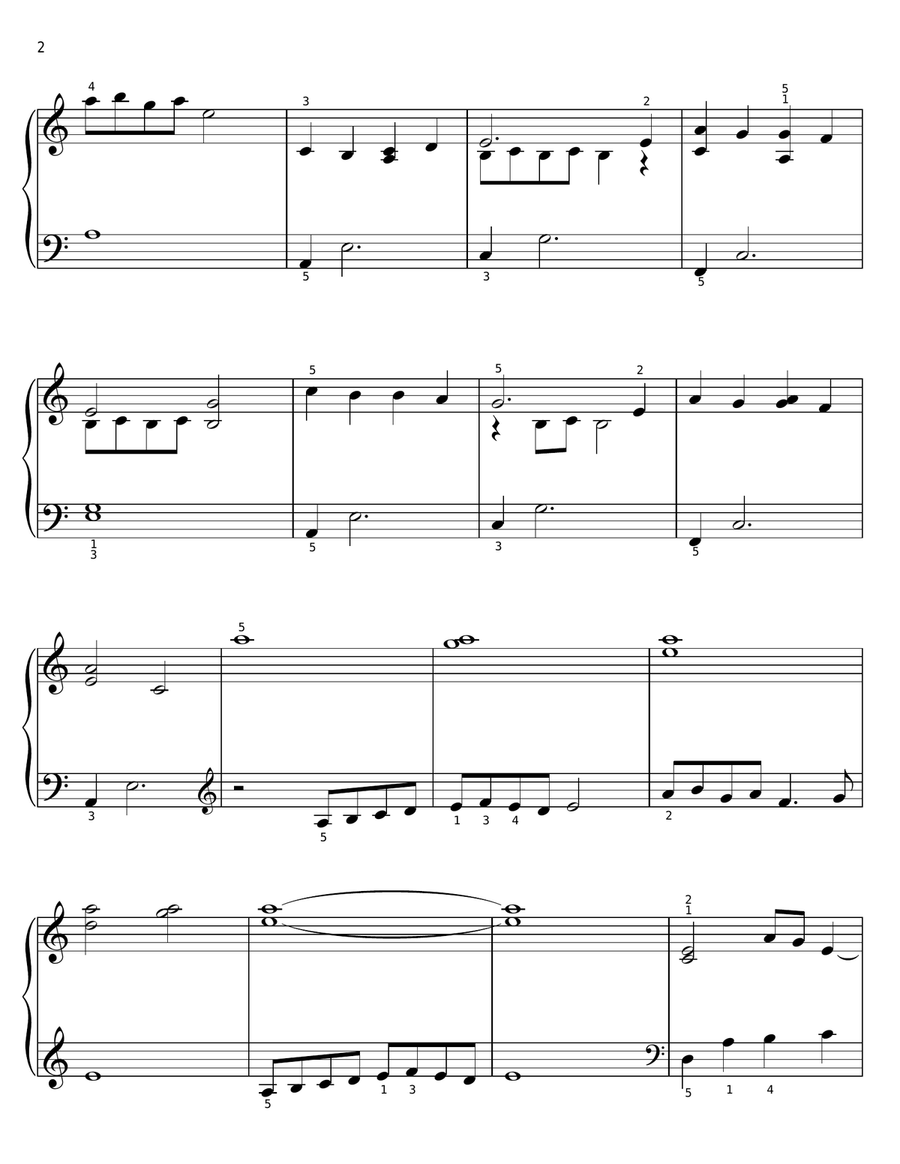 Dreamcatcher (from The Twilight Saga: New Moon) Voice scores gallery preview page 2