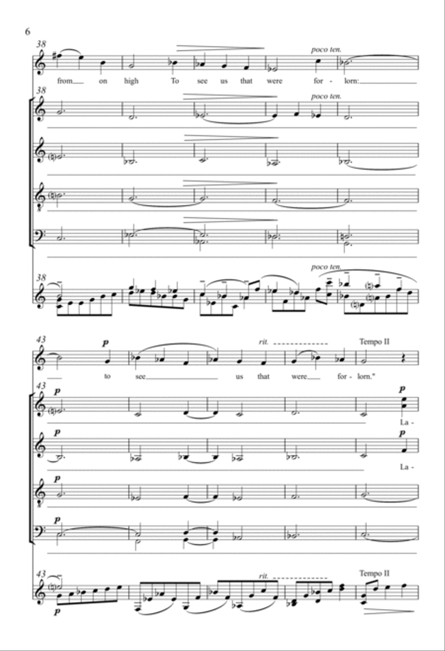 Sweet Was The Song Sweet Was The Song 4-Part scores gallery preview page 4