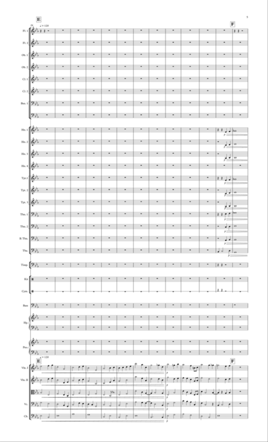 Life Variantions Final_6-8-15 Full Orchestra scores gallery preview page 5