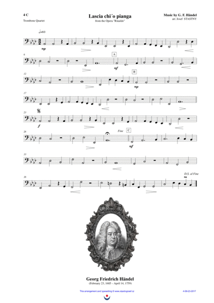 Lascia ch´io pianga (Handel) image number null