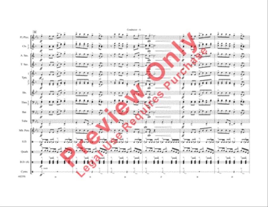 Some Nights Marching Band scores gallery preview page 7