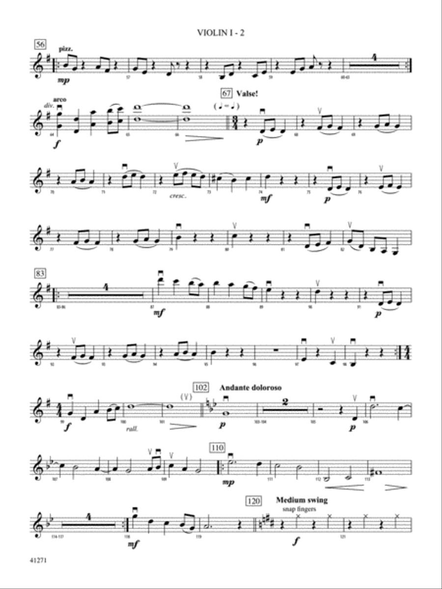 Who's Who?: 1st Violin String Orchestra scores gallery preview page 2