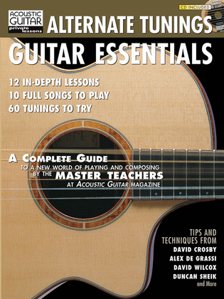 Book cover for Alternate Tunings Guitar Essentials