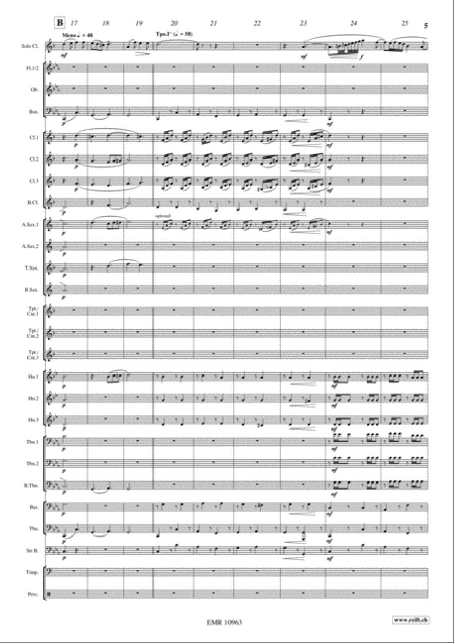 Japanese Folksongs Concert Band scores gallery preview page 6
