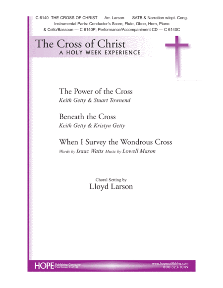 The Cross of Christ: A Holy Week Experience image number null