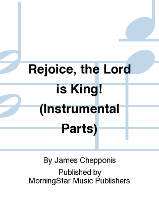 Book cover for Rejoice, the Lord is King! (Instrumental Parts)