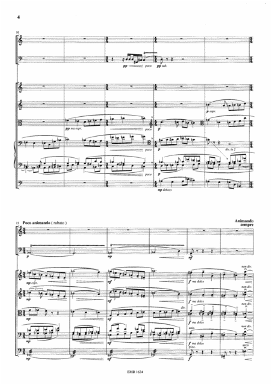 Chant d'Automne String Orchestra scores gallery preview page 4