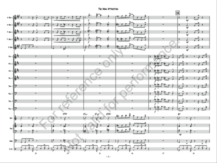 The Main Attraction Jazz Ensemble scores gallery preview page 6