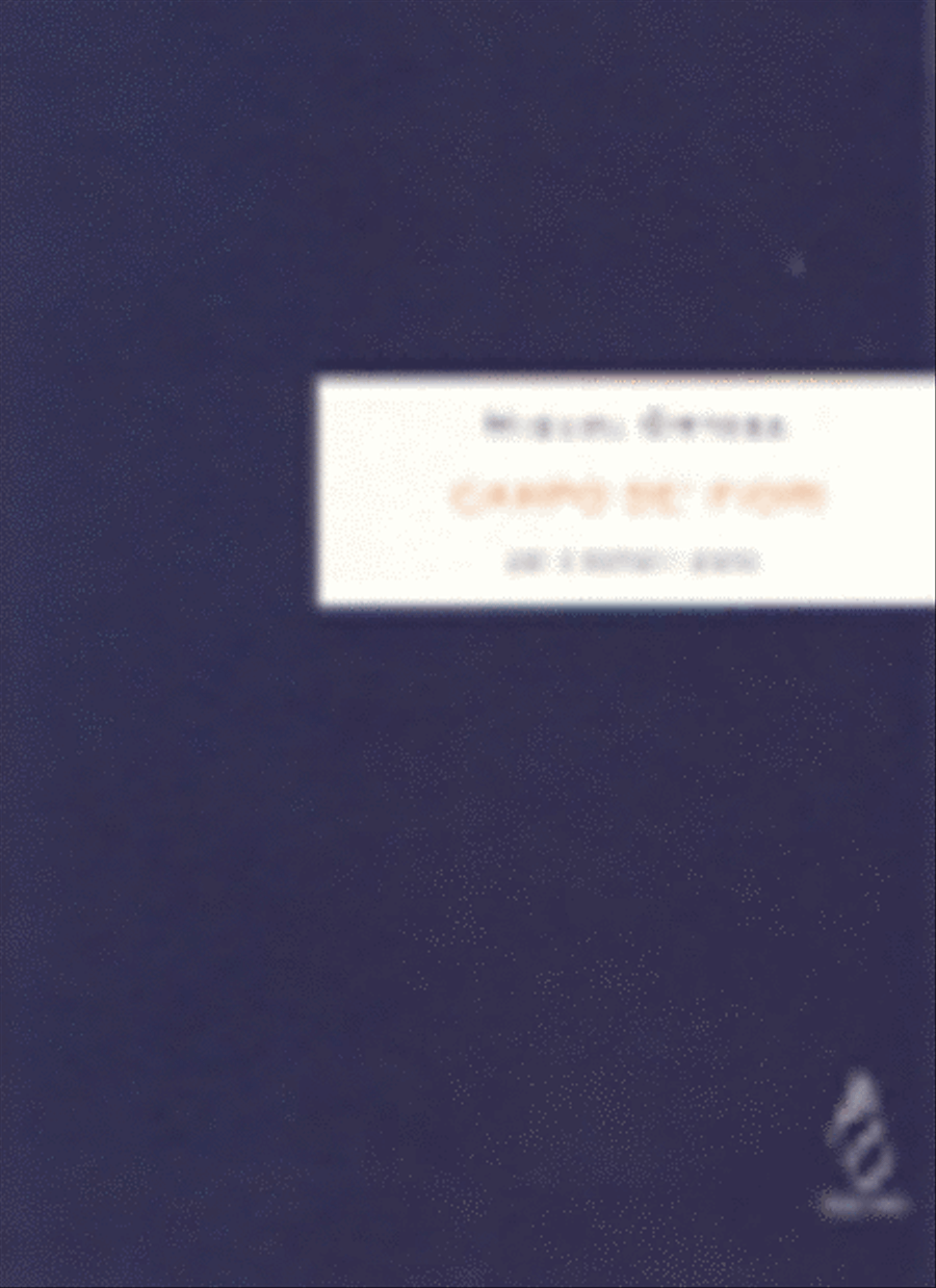 Campo de’ fiori Baritone Voice scores gallery preview page 1