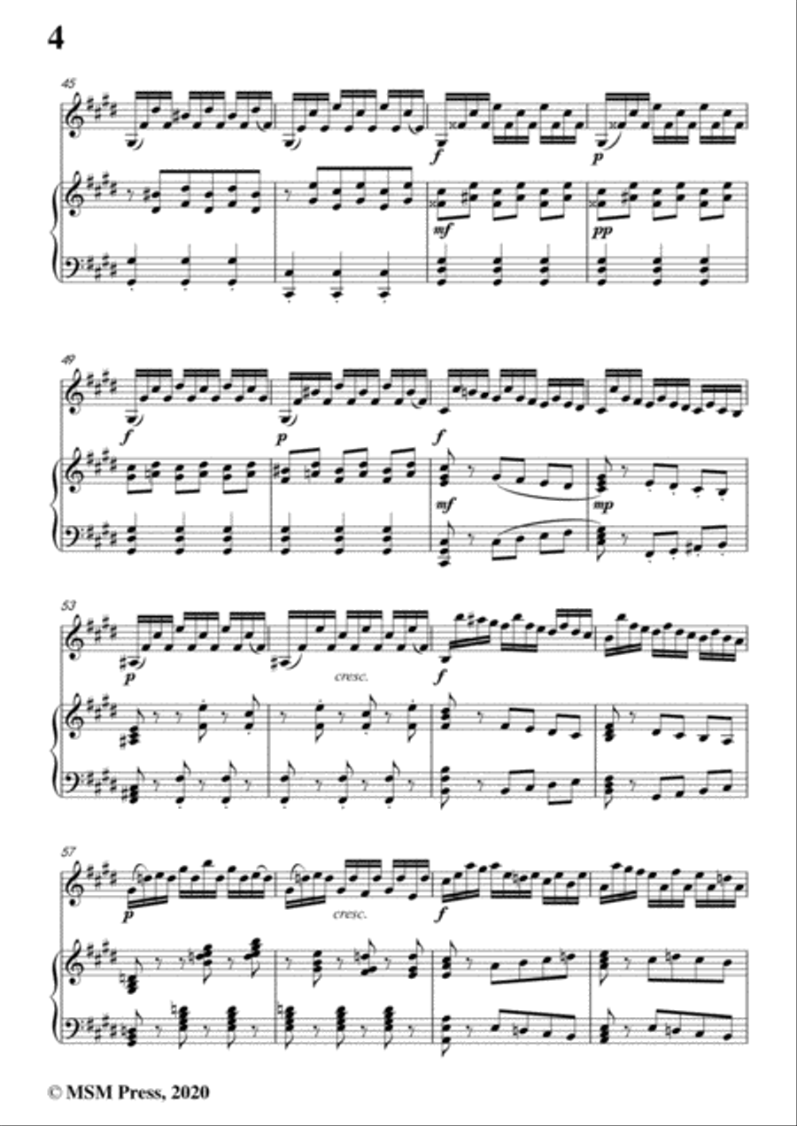 Bach,J.S.-Violin Partita No.3,in E Major,BWV 1006,for Violin and Piano Violin Solo scores gallery preview page 6