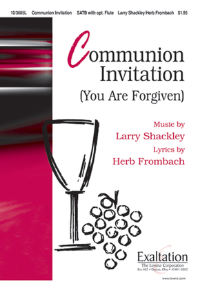 Book cover for Communion Invitation