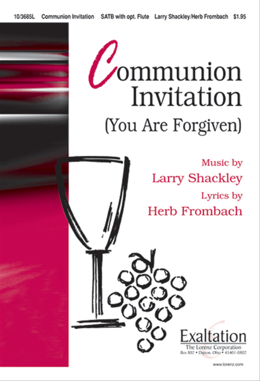 Communion Invitation Communion Invitation 4-Part scores gallery preview page 1