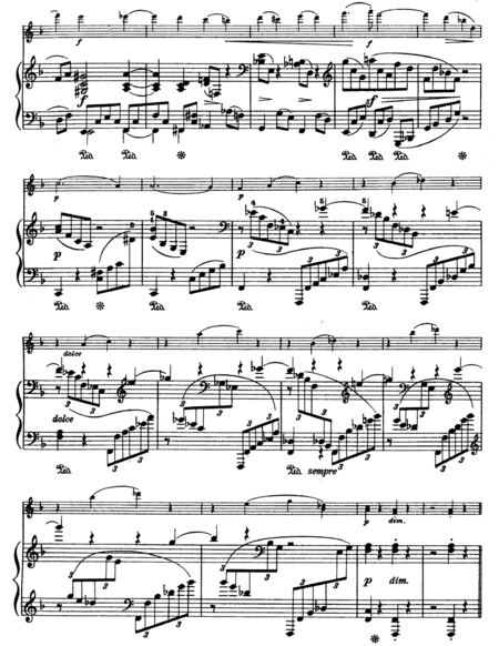 Johannes Brahms—Violin Sonata No. 3 in D minor, Op. 108 for Violin and piano