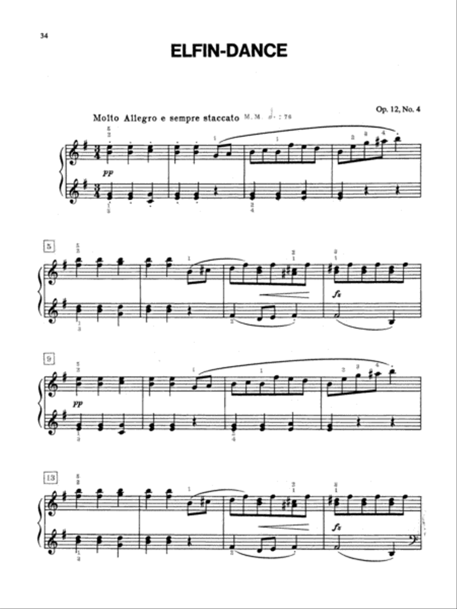 Grieg: An Introduction to His Piano Works Piano Solo scores gallery preview page 3