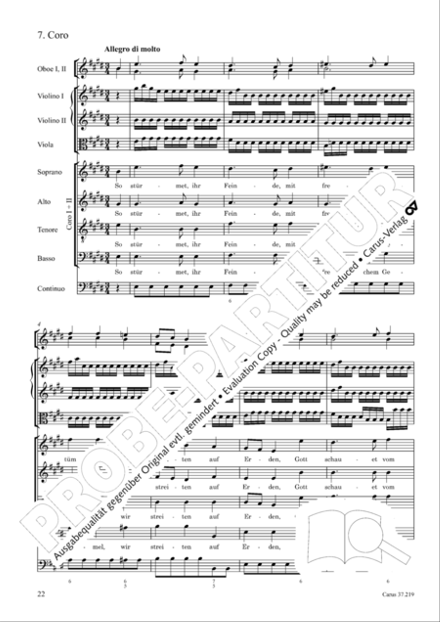 Erwachet, ihr Christen STB scores gallery preview page 23