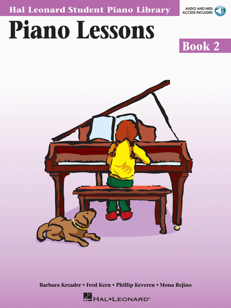 Piano Lessons Book 2 – Audio and MIDI Access Included