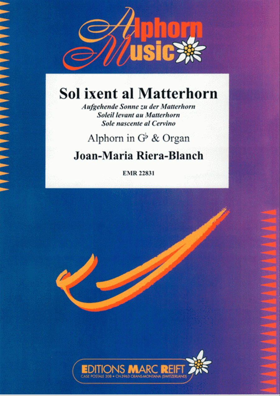 Sol ixent al Matterhorn Organ scores gallery preview page 1