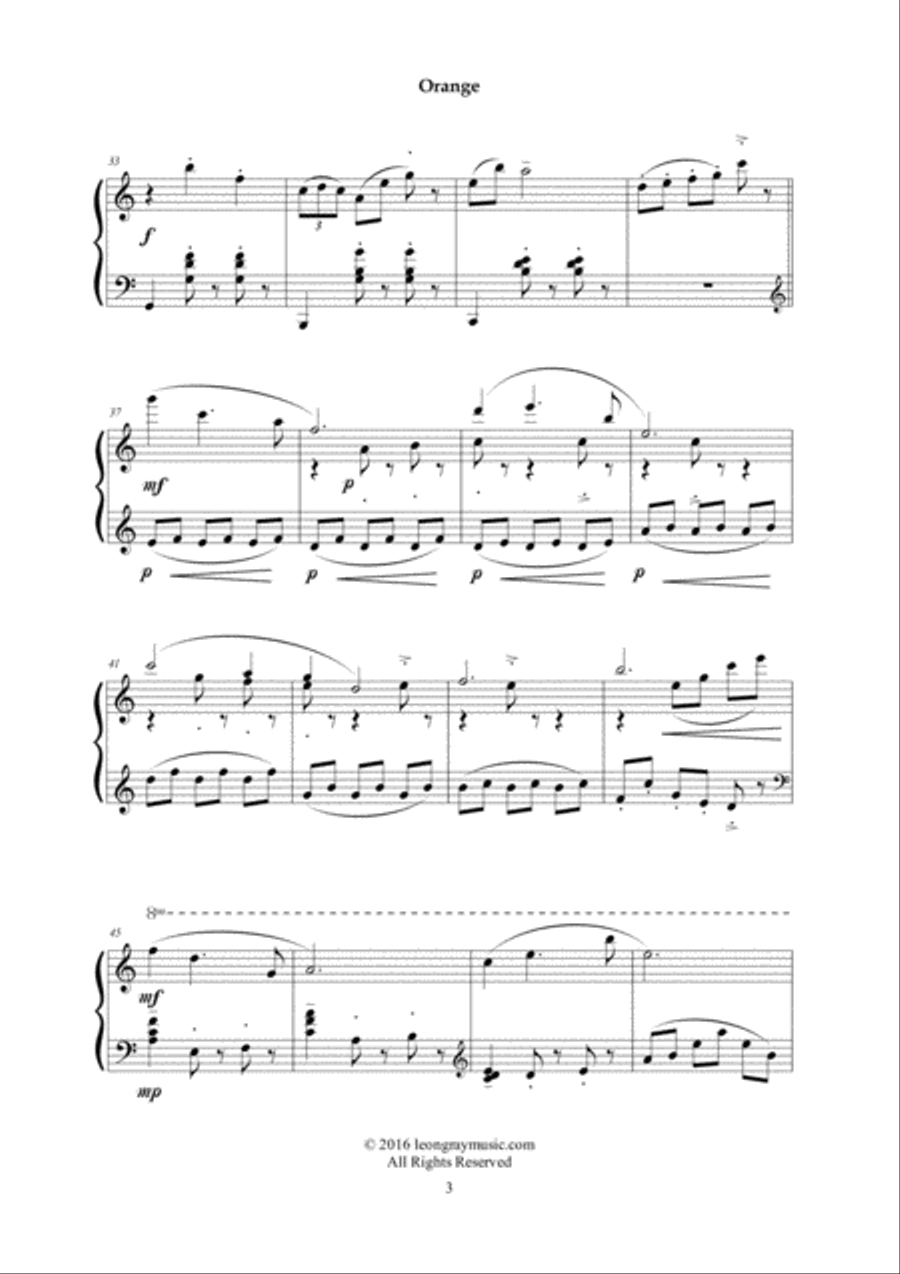 Orange - Mvt. 2 from "Arc En Ciel" image number null