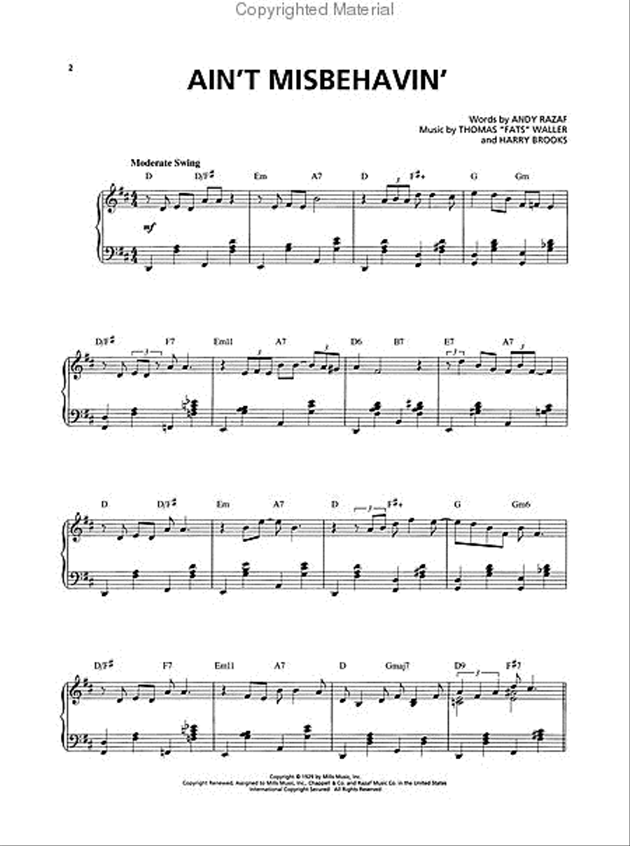 Louis Armstrong - Original Keys for Singers Voice scores gallery preview page 2