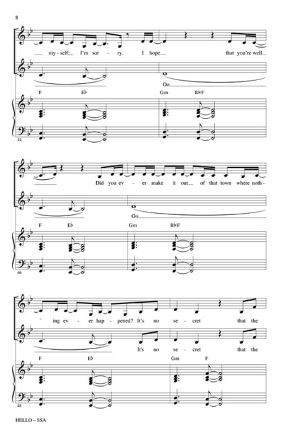 Hello SSA scores gallery preview page 5