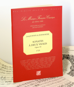 Book cover for Sonata for two viols - Opus 10