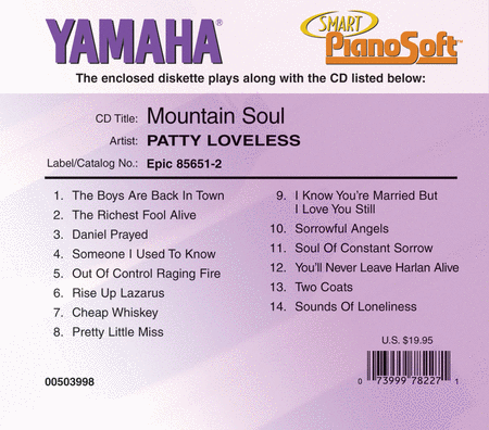 Patty Loveless - Mountain Soul - Piano Software