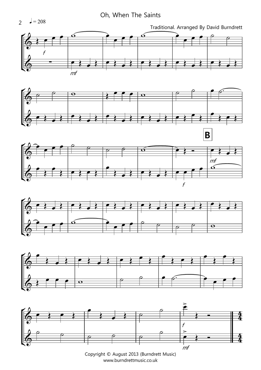 8 Duets for Flute And Oboe Woodwind Duet scores gallery preview page 2