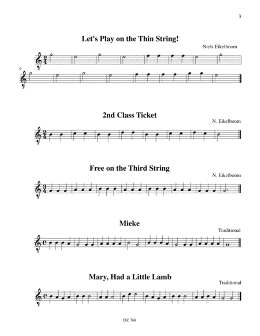 Hits on Strings, vol. 1 Hits on Strings, vol. 1 Collection / Songbook scores gallery preview page 3