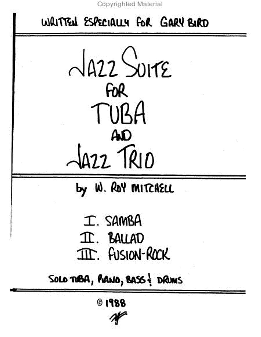 Jazz Suite Jazz Suite Tuba scores gallery preview page 2