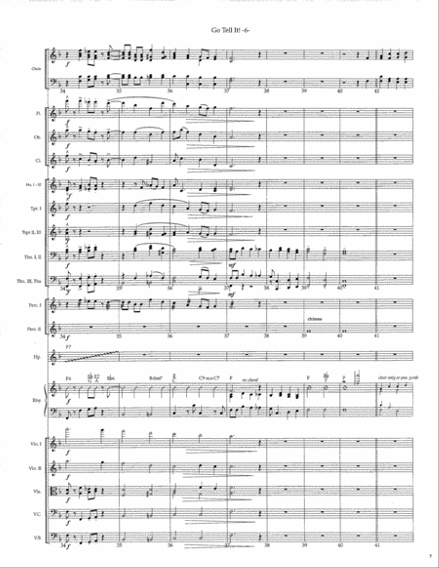Go Tell It! SSATB scores gallery preview page 8