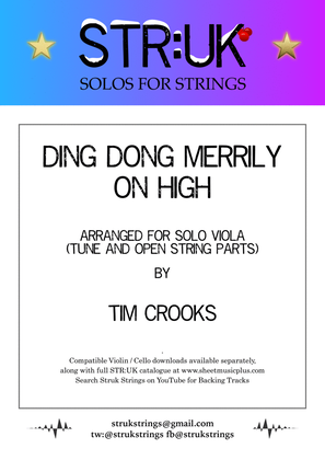 Ding Dong Merrily on High (STR:UK Viola solo)