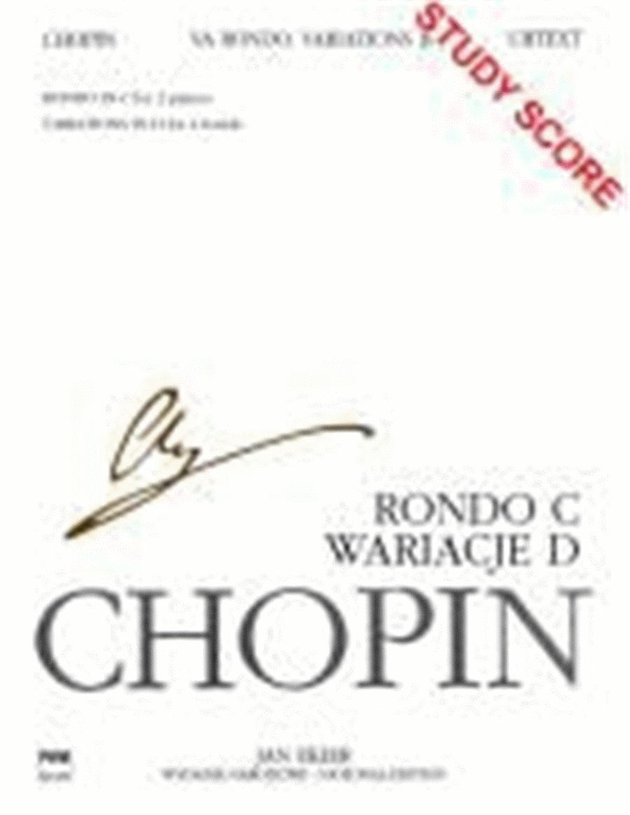 Variations in D major, Rondo in C major WN